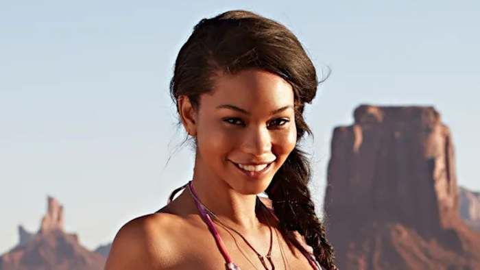 Chanel Iman was photographed by James Macari in Utah.